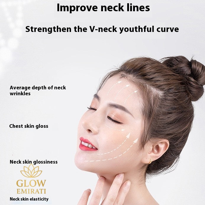 LED & Infrared Neck Care Device – Anti-Aging, Wrinkle Removal & Skin Firming Therapy