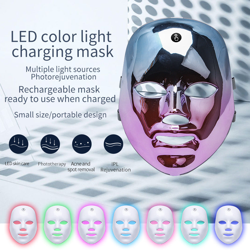Portable Skin Rejuvenation Beauty Device – Whitening, Wrinkle & Freckle Removal Light Therapy Mask